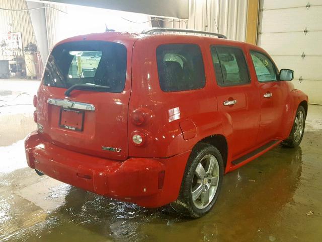 3GNBACFU8BS643166 - 2011 CHEVROLET HHR LT RED photo 4