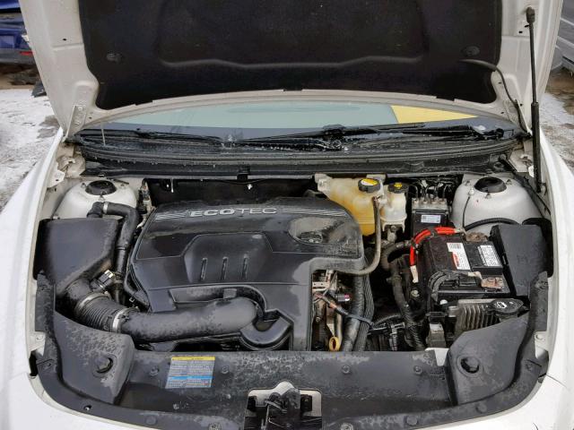 1G1ZA5EB0AF179918 - 2010 CHEVROLET MALIBU LS WHITE photo 7