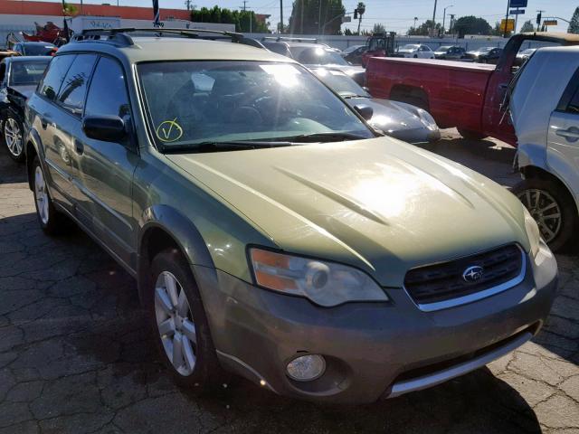 4S4BP6LC766325830 - 2006 SUBARU LEGACY OUT GREEN photo 1