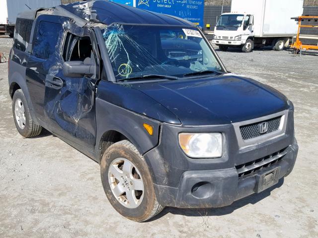 5J6YH28643L039459 - 2003 HONDA ELEMENT EX BLACK photo 1