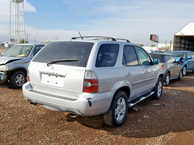 2HNYD189X4H552892 - 2004 ACURA MDX TOURIN SILVER photo 4