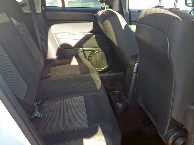 1C4NJCBAXED772435 - 2014 JEEP COMPASS SP თეთრი ფოტო 6