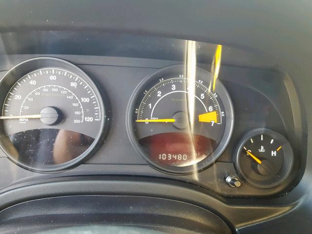 1C4NJCBAXED772435 - 2014 JEEP COMPASS SP თეთრი ფოტო 8