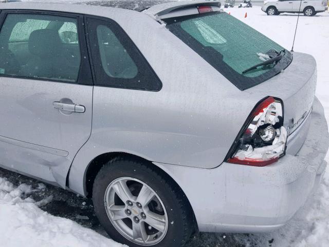 1G1ZT62865F269024 - 2005 CHEVROLET MALIBU MAX SILVER photo 10