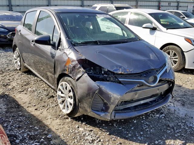 VNKKTUD30GA062246 - 2016 TOYOTA YARIS L GRAY photo 1