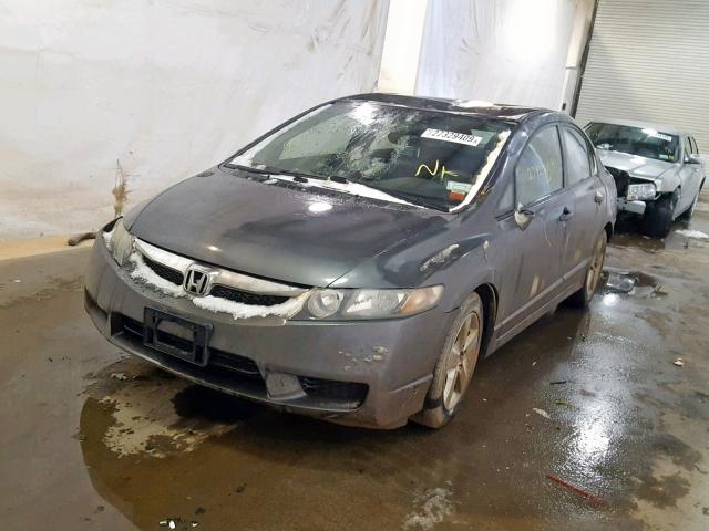 2HGFA16639H525105 - 2009 HONDA CIVIC LX-S Boz foto 2