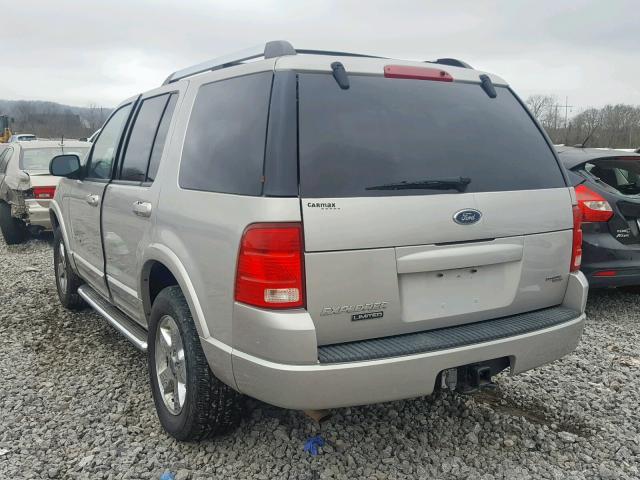 1FMZU75K25ZA00966 - 2005 FORD EXPLORER L SILVER photo 3