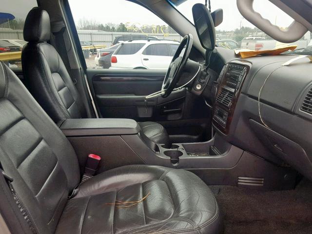 1FMZU75K25ZA00966 - 2005 FORD EXPLORER L SILVER photo 5