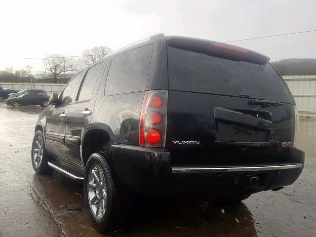 1GKFK63818J112177 - 2008 GMC YUKON DENA BLACK photo 3