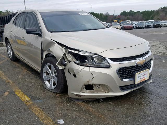 1G11A5SL0FF154504 - 2015 CHEVROLET MALIBU LS 金色 照片 1