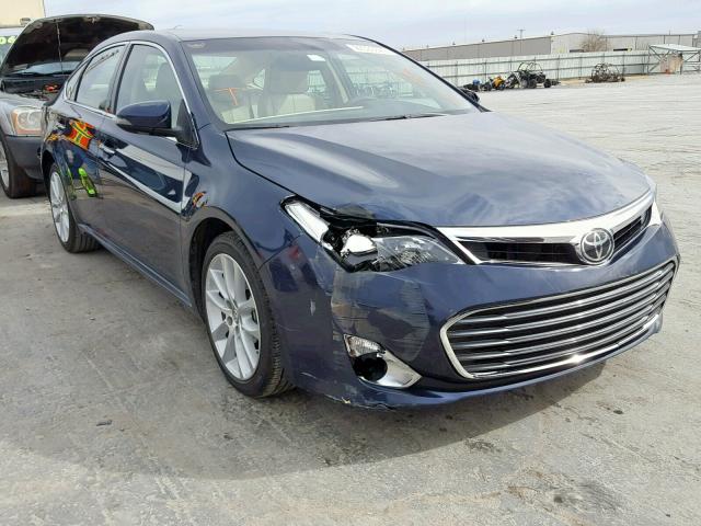 4T1BK1EB2EU134202 - 2014 TOYOTA AVALON BAS BLUE photo 1