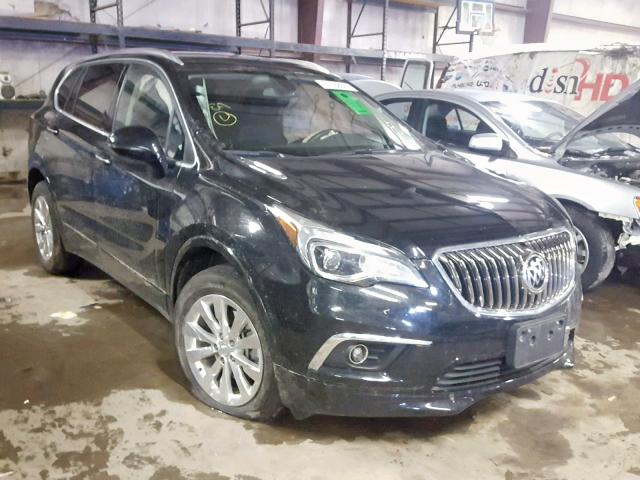 LRBFXDSA6HD074626 - 2017 BUICK ENVISION E BLACK photo 1