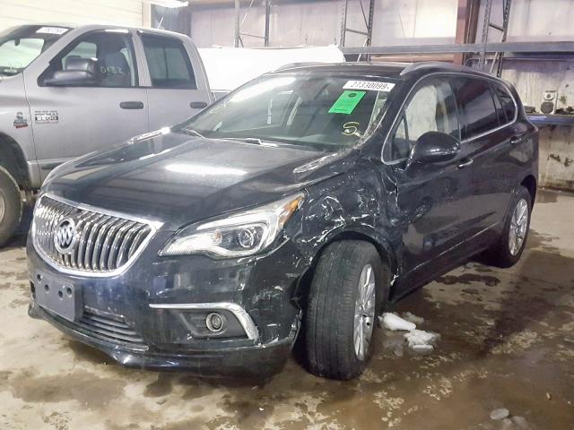 LRBFXDSA6HD074626 - 2017 BUICK ENVISION E BLACK photo 2