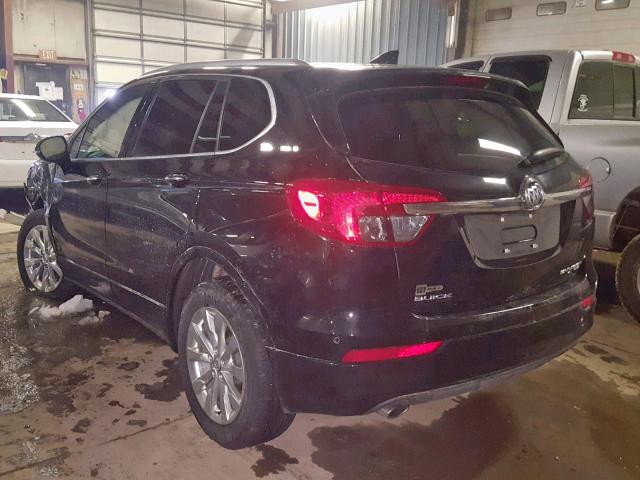 LRBFXDSA6HD074626 - 2017 BUICK ENVISION E BLACK photo 3