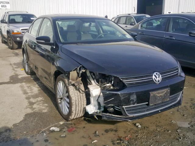 3VWL17AJ5EM426407 - 2014 VOLKSWAGEN JETTA SEL BLACK photo 1