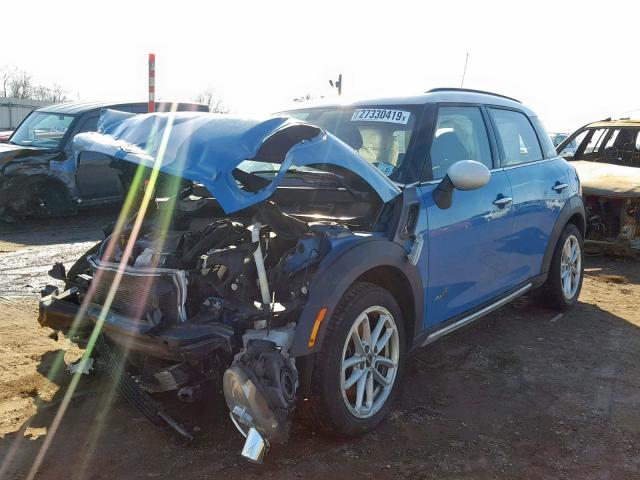 WMWZC5C58GWU04252 - 2016 MINI COOPER S C BLUE photo 2