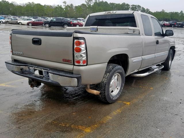 2GTEC19V521351155 - 2002 GMC NEW SIERRA GOLD photo 4