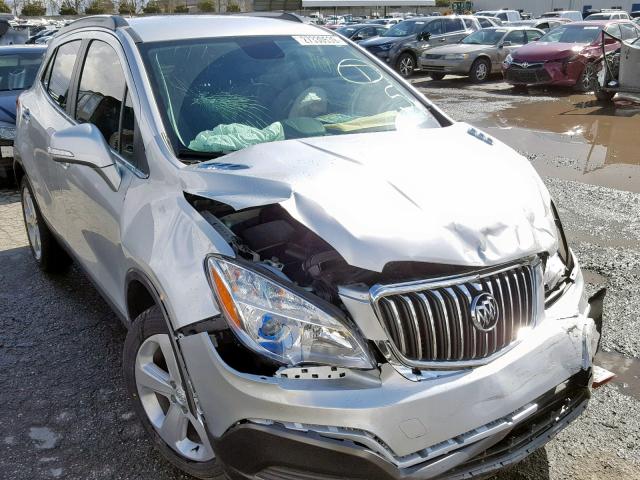 KL4CJASB9FB269281 - 2015 BUICK ENCORE SILVER photo 1