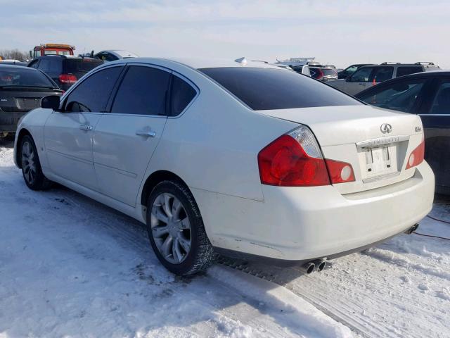 JNKAY01F96M250918 - 2006 INFINITI M35 BASE WHITE photo 3