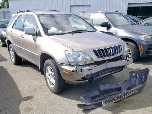 JTJGF10U110088898 - 2001 LEXUS RX 300 GOLD photo 1