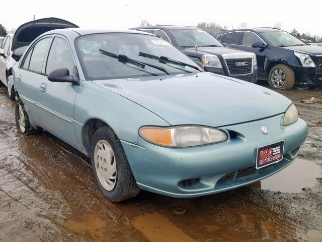 1MEFM13P9XW608120 - 1999 MERCURY TRACER LS BLUE photo 1