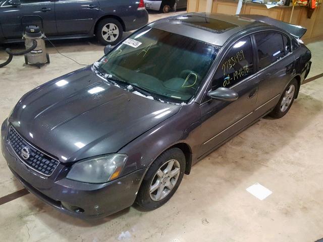 1N4BL11D35C290320 - 2005 NISSAN ALTIMA SE GRAY photo 2