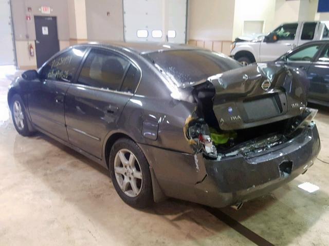 1N4BL11D35C290320 - 2005 NISSAN ALTIMA SE GRAY photo 3