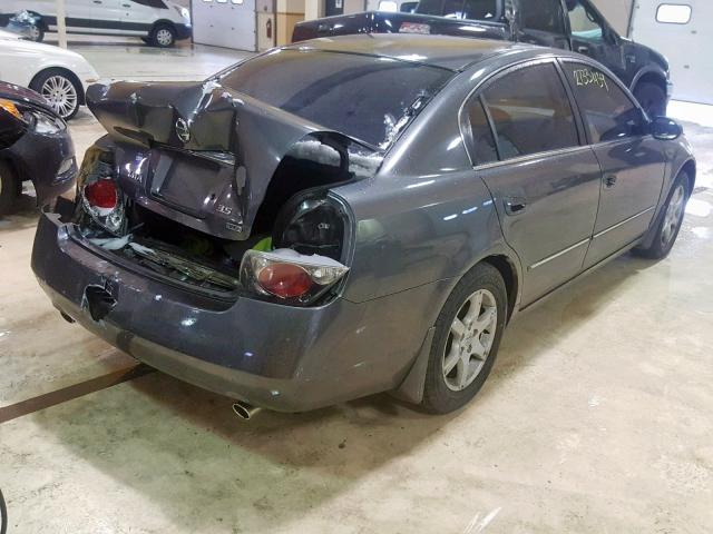 1N4BL11D35C290320 - 2005 NISSAN ALTIMA SE GRAY photo 4