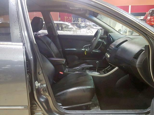 1N4BL11D35C290320 - 2005 NISSAN ALTIMA SE GRAY photo 5