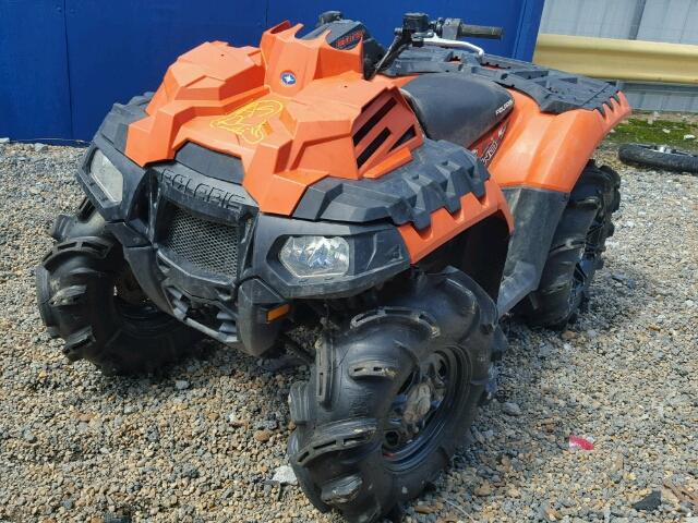 4XASXN856GA595207 - 2016 POLARIS SPORTSMAN ORANGE photo 2