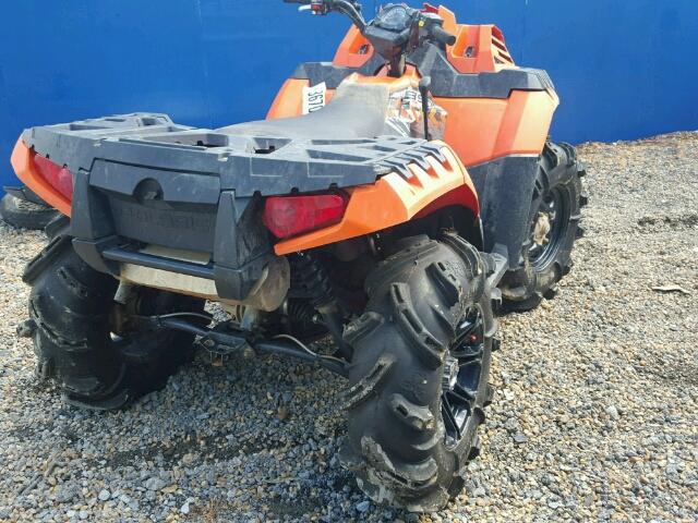 4XASXN856GA595207 - 2016 POLARIS SPORTSMAN ORANGE photo 4