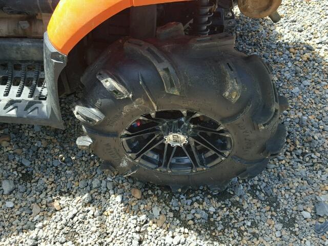 4XASXN856GA595207 - 2016 POLARIS SPORTSMAN ORANGE photo 9