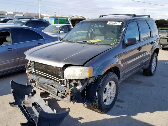 1FMYU93194KA81537 - 2004 FORD ESCAPE XLT GRAY photo 2