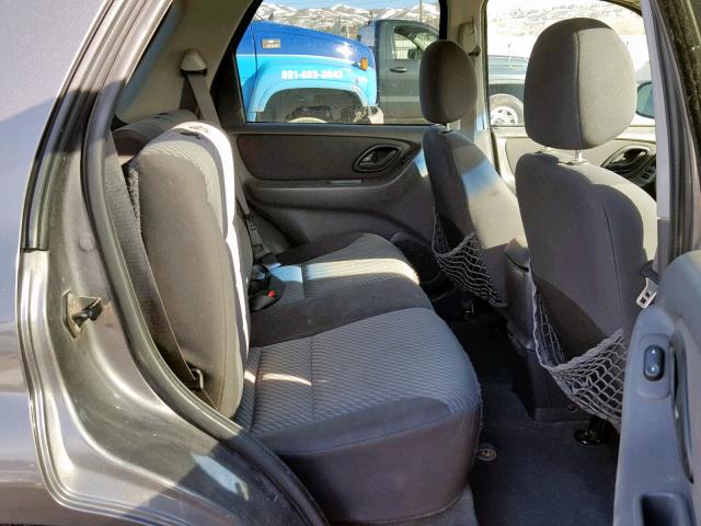 1FMYU93194KA81537 - 2004 FORD ESCAPE XLT GRAY photo 6