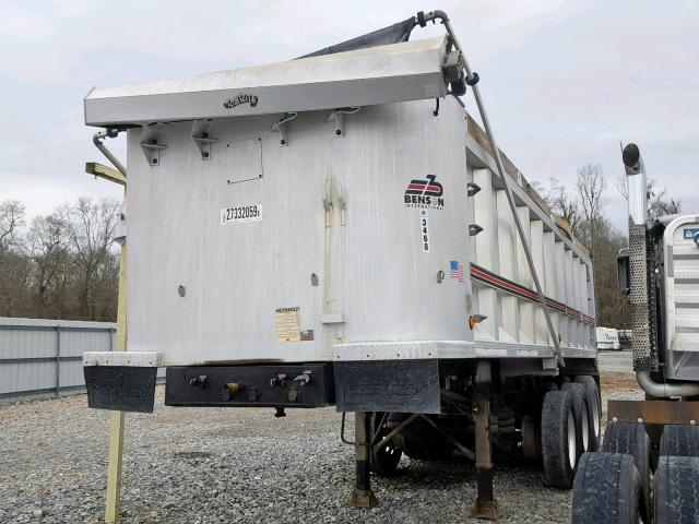 1NUDT38EXYMAS1106 - 2000 DUMP TRAILER WHITE photo 3