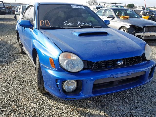 JF1GD29633G511435 - 2003 SUBARU IMPREZA WR BLUE photo 1