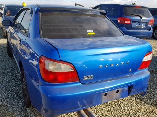 JF1GD29633G511435 - 2003 SUBARU IMPREZA WR BLUE photo 3