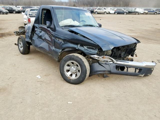 1FTYR10U14PA59427 - 2004 FORD RANGER GREEN photo 1