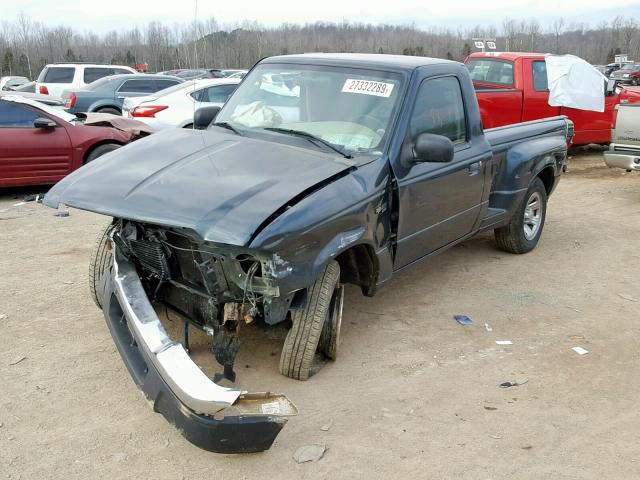 1FTYR10U14PA59427 - 2004 FORD RANGER GREEN photo 2