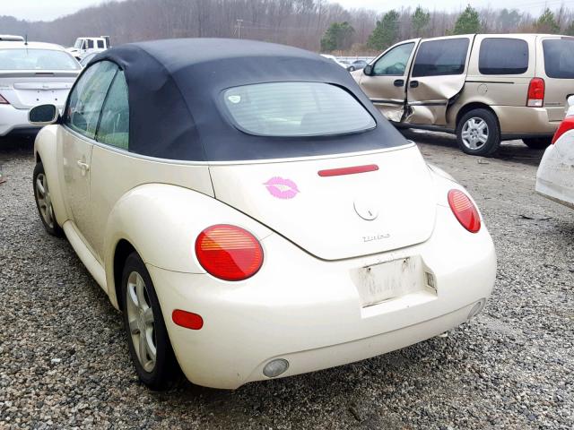 3VWCD21Y84M302539 - 2004 VOLKSWAGEN NEW BEETLE Ağ foto 3