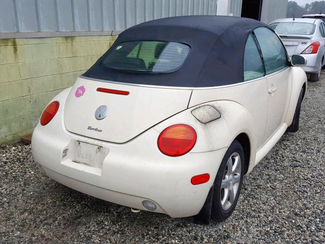 3VWCD21Y84M302539 - 2004 VOLKSWAGEN NEW BEETLE Ağ foto 4