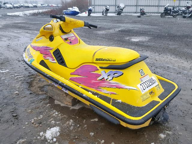 ZZN66019L596 - 1996 BOMBARDIER SEADOO YELLOW photo 3