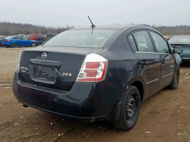 3N1AB61E87L714843 - 2007 NISSAN SENTRA 2.0 BLACK photo 4