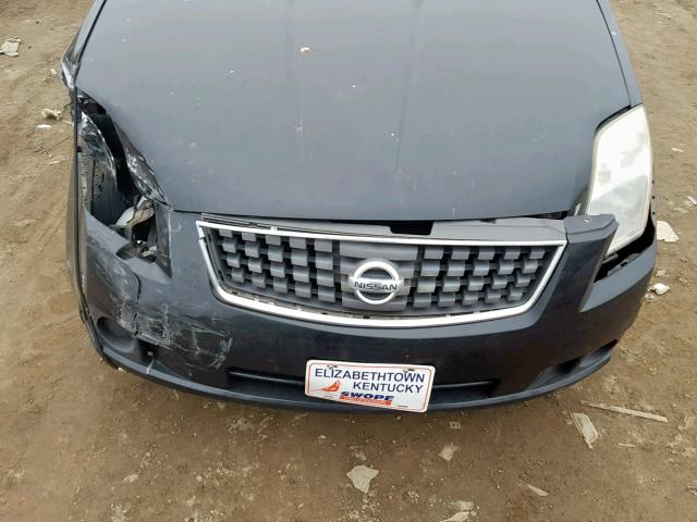 3N1AB61E87L714843 - 2007 NISSAN SENTRA 2.0 BLACK photo 7