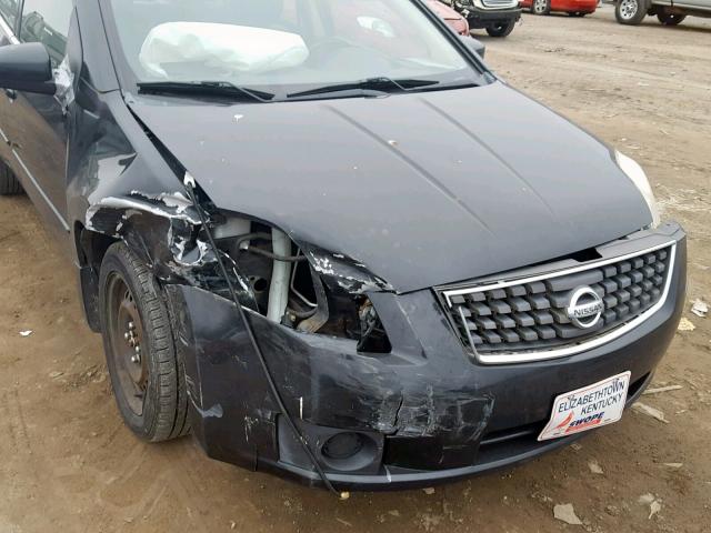 3N1AB61E87L714843 - 2007 NISSAN SENTRA 2.0 BLACK photo 9