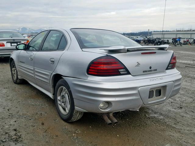 1G2NE52F12C222316 - 2002 PONTIAC GRAND AM S SILVER photo 3