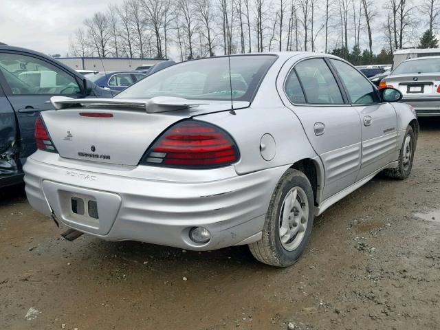 1G2NE52F12C222316 - 2002 PONTIAC GRAND AM S SILVER photo 4