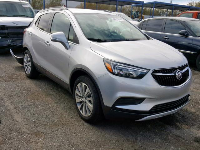 KL4CJASB0KB701220 - 2019 BUICK ENCORE PRE SILVER photo 1