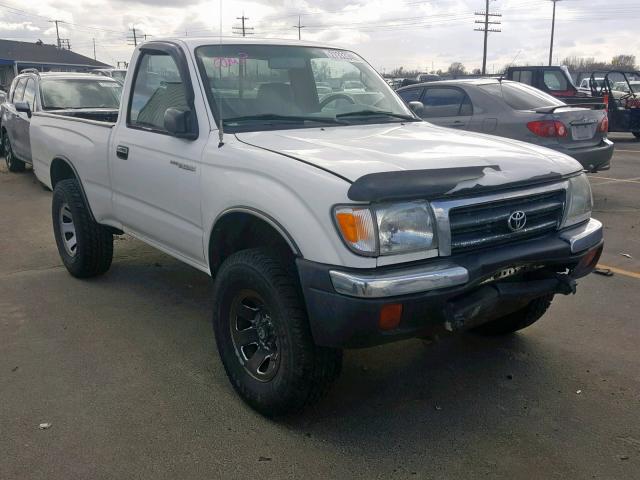 4TAPM62N4XZ478826 - 1999 TOYOTA TACOMA WHITE photo 1