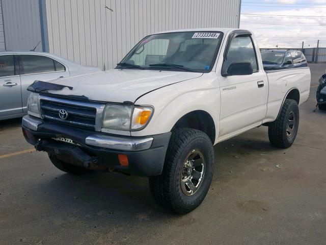 4TAPM62N4XZ478826 - 1999 TOYOTA TACOMA WHITE photo 2